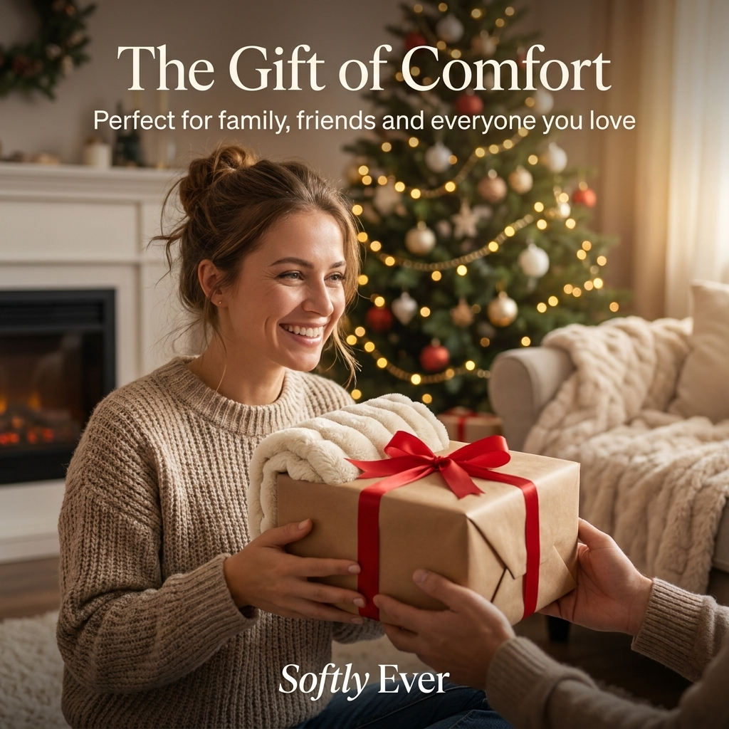 Softly Ever™ Cozy Bubble Blanket